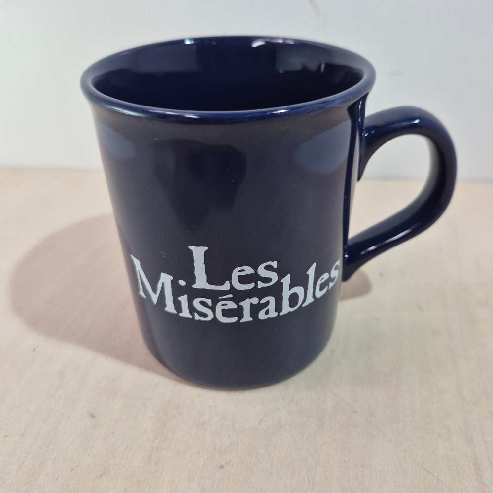 Les Miserables‎ Mug Navy Blue Portrait Artwork Collectible Coffee Cup - Picture 3 of 6